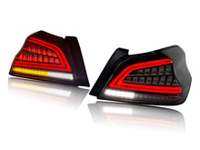 Left+Right Clear Lens LED Tail Lights Rear Lamp For 2014-2021 Subaru WRX & Subaru WRX STI