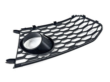 Pair Front Bumper Honeycomb Fog Light Grilles Audi RS6 2014-2018