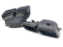 Carbon Fiber Exhaust Tips for Mercedes W205 C63 AMG 2015-2018