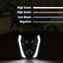 Dirt bike LED Headlight DRL For KTM 2017-2023 EXC XCW 250 350 450 500 SMC-R 690