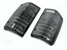 Pair LED Tail Lights Lamp For Nissan Patrol GQ 1/2 Series 1988-1997 Smoked+Black
