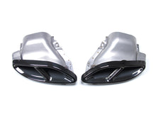 Black Exhaust Pipe Muffler Tips for Mercedes W212 W205 C207 W166 W253 et33