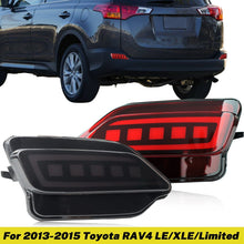 LED Tail Light For Toyota RAV4 2013-2015 Rear Reflector Bumper With Turn Signal