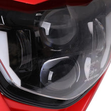 Red Fairing + LED Headlight For Honda CRF125F CRF150F CRF230F CRF250F CRF450F Yamaha WR450F