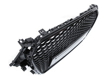 RS4 Style Honeycomb Front Grille Badgeless For Audi A4 S4 B8.5 2013–2016