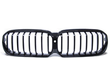 Glossy Black Front Kidney Grille Grill for BMW 5 Series G30 LCI 2021-2023 W/ Camera fg112