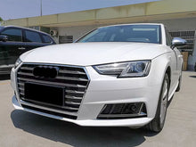 Left+Right Fog Light Covers w/ ACC Caps For Audi A4 B9 Non-S-Line 2017-2019