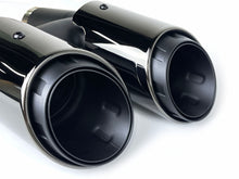 S4 Style Black Exhaust Tips Tail Pipes for 2010-2013 Porsche Panamera 970