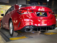 A35 AMG Look Rear Diffuser + Exhaust Tips for Mercedes A-Class W177 Sedan AMG Pack 2019-2023 di19