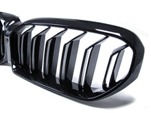 Gloss Black Front Bumper Grille Grill for BMW 5-Series G30 G31 2022-2023 W/ Camera fg113