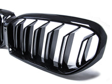 Gloss Black Front Bumper Grille Grill for BMW 5-Series G30 G31 2022-2023 W/ Camera fg113