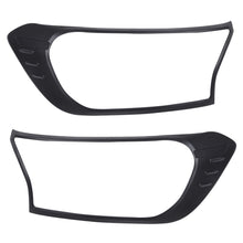 Front Headlight Head Lights Cover Trim For Ford Ranger Raptor PX3 XLT 2018-2022