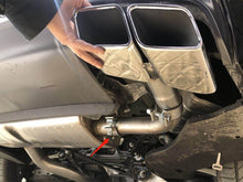 Square Exhaust Tips for Audi Q7 3.0L 2016–2019 Chrome Tail Pipe