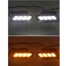 LED Daytime Running Fog Lights DRL For Toyota Land Cruiser Prado FJ120 2003-2009