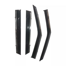 Chrome Tinted Weather Shields Weathershields for KIA Seltos SP2 Series 2019-2023