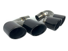 Gloss Black Exhaust Tips Replace for BMW X5 G05 X6 G06 X7 G07 40i Models