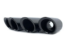 Black/Chrome Exhaust Tips for 2014-2018 Porsche Macan Base 2.0L et87