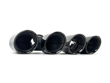Exhaust Tips Black for Porsche 911 Carrera 991.2 NON-PSE 2017 2018 2019