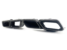 Carbon Fiber Exhaust Tips for Mercedes W205 C63 AMG 2015-2018