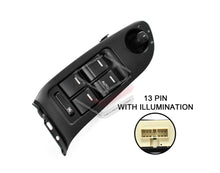 Power Master Window Switch + 3 Single W Light For Ford Falcon FG FGX Sedan 2008-2016