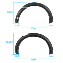 6x Slim Fender Flares Matte Black Guard For Ford Ranger PX3 MK3 2019-2022 Wildtrak