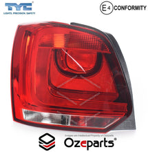 Pair LH+RH Tail Light Lamp For Volkswagen VW Polo Hatch 6R 2010-2014