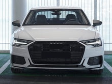 For 2019-2024 Audi A6 S6 C8 Gloss Black Front Bumper Grille