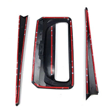 Matt Black Tailgate Handle Trim Cover For Ford Ranger T6 T7 T8 2012-2022 w/ Key Hole