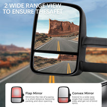 2x L+R Extendable Towing Mirrors Manual for Nissan Patrol GU Y61 1997-2016
