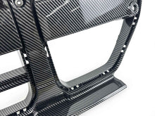 For 2021-2025 BMW M3 G80 M4 G82 G83 CSL Style Carbon Look Front Nose Grille w/ ACC