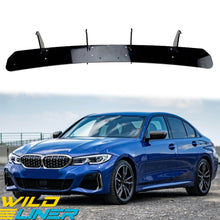 Black Rear Bumper Diffuser Valnce Lower Spoiler Splitters for BMW 3-Series G20 M Sport 2019-2022 di187