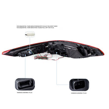 Red OLED Tail Lights Fit 2020-2024 BMW 4 Series G22 G23 G26 W/Sequential Signals