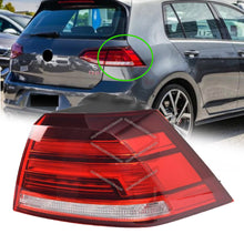 Pair Full LED Outer Tail Light Rear Lamp LED For VW Volkswagen Golf MK7.5 Hatch 2017-2020