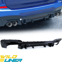 Glossy Black Rear Bumper Diffuser for BMW X3 G01 M Sport 2018-2021 di173