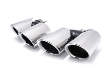 Brushed / Silver / Black Exhaust Tips for Porsche Macan 2.0L Base 2019-2025