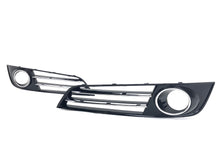 Left+Right Front Bumper Fog Light Grilles For Audi A8 D4 2011-2014