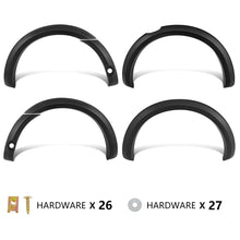 6x Slim Fender Flares Matte Black Guard For Ford Ranger PX3 MK3 2019-2022 Wildtrak