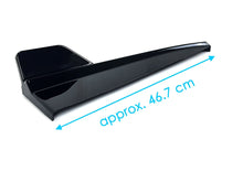 Gloss Black Rear Bumper Splitter Side Flaps For Mercedes W205 Sedan C300 C450 AMG 2015-2021