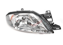 Set / Pair LH+RH Head Light Lamp Chrome For Ford Falcon AU / Fairmont 1998-2002 Headlight