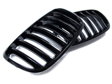 2pc Front Grill Grille Gloss Black Suitable for BMW E70 X5 E71 X6 2007-2013