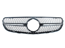 Black Diamond Front Bumper Grille for Mercedes GLC X253 2016 - 2019