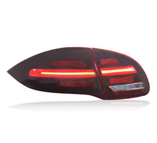 LED Black Tail Lights for Porsche Cayenne 2011-2014 958 Sequential Rear Lamps