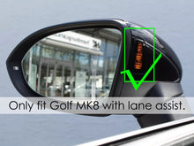 Gloss Black Mirror Covers Caps for VW Golf Mk8 2022-2025