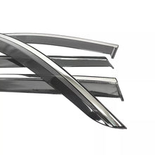 Stainless Steel Tinted Weather Shields Window Visor for Hyundai Santa Fe 19-23