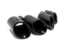 Gloss Black Exhaust Tips Tailpipe For 2017-2022 Porsche Panamera 971 et158