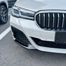 Front Bumper Canards Fins for 2017-2020 BMW G30 with Sports Package