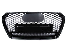 RS4 Style Honeycomb Front Bumper Grille For Audi A4 S4 B9 2017–2019