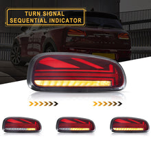 Red LED Tail Lights For Mini Cooper Clubman F54 F54N 2015-2024 Rear Lamps