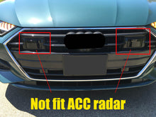 For 2019-2024 Audi A6 S6 C8 Gloss Black Front Bumper Mesh Grille Honeycomb Grill RS6 Style