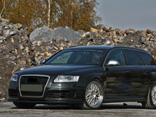 RS6 Style Honeycomb Front Grille Grill Chrome For Audi A6 C6 2005-2011